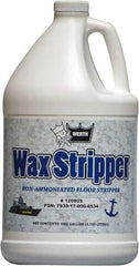 Werth Sanitary Supply - 1 Gal Plastic Bottle Stripper - Use on Resilient Tile, Vinyl Tile - Best Tool & Supply