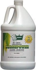 Werth Sanitary Supply - 1 Gal Bottle Cleaner/Degreaser - Liquid, Biodegradable Cleaner & Degreaser, Butyl-Free, Phosphate-Free, Water-Based, No VOC, Unscented - Best Tool & Supply