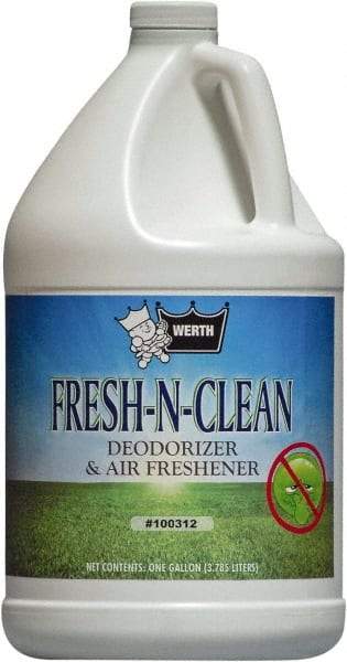 Werth Sanitary Supply - 1 Gal Bottle Odor Neutralizer - Liquid, Fresh Scent, Concentrated, Environmentally Safe - Best Tool & Supply