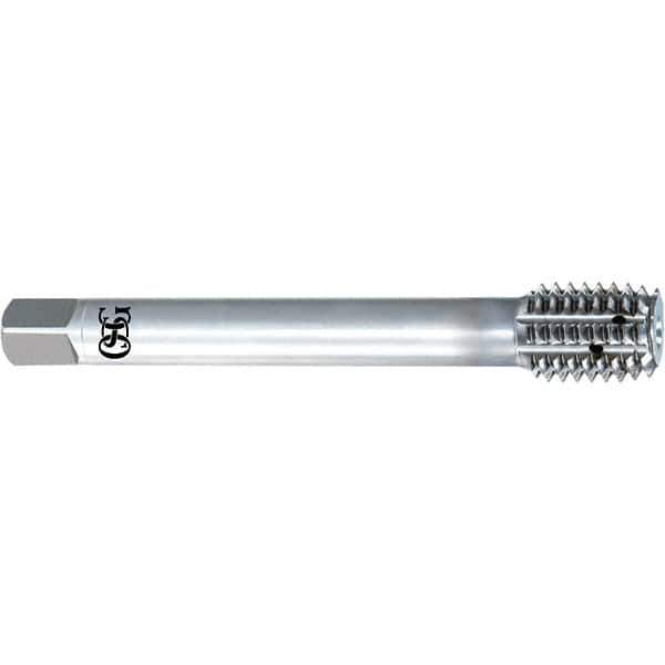 OSG - M3.5x0.60 Metric 6H D6 Thread Limit Plug Thread Forming Tap - High Speed Steel, V Finish, 56mm OAL, 21mm Thread Length, Right Hand Thread, Series 16350 - Best Tool & Supply