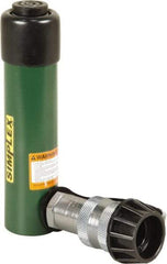 TK Simplex - 3-1/8" Stroke, 5 Ton Portable Hydraulic Single Acting Cylinder - 0.99 Sq In Effective Area, 2.98 Cu In Oil Capacity, 6.52 to 9.65" High, 1" Cyl Bore Diam, 1-1/8" Plunger Diam, 10,000 Max psi - Best Tool & Supply