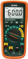 Extech - EX355, CAT III, 600 VAC/VDC, Digital True RMS Multimeter - 60 mOhm, Measures Voltage, Capacitance, Current, Frequency, Resistance, Temperature - Best Tool & Supply