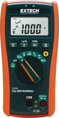 Extech - EX360, CAT IV, 1,000 VAC/VDC, Digital True RMS Multimeter - 40 mOhm, Measures Voltage, Capacitance, Frequency, Resistance - Best Tool & Supply