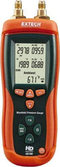 Extech - Differential Pressure Gauges & Switches Type: Pressure Meter Maximum Pressure (psi): 800.00 - Best Tool & Supply