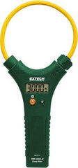 Extech - MA3010, CAT IV, Digital True RMS Clamp Meter with 10" Flex Jaws - 3000 AC Amps, Measures Current - Best Tool & Supply