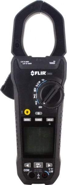 FLIR - CM85, CAT IV, Digital True RMS Wireless Clamp Meter with 1.77" Clamp On Jaws - 1000 VAC/VDC, 1000 AC/DC Amps, Measures Voltage, Capacitance, Current, Frequency, Resistance - Best Tool & Supply