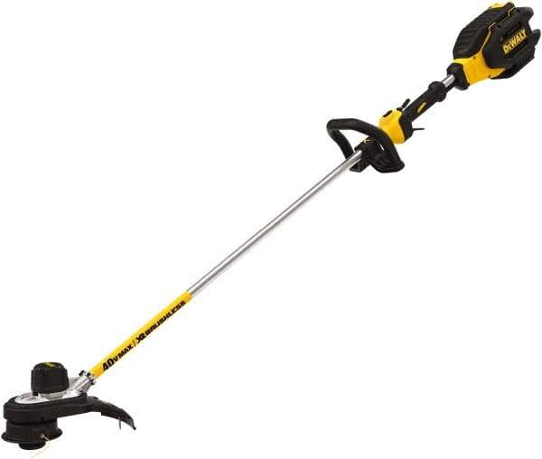 DeWALT - Battery String Trimmer - 15" Cutting Width, 40 Volts - Best Tool & Supply