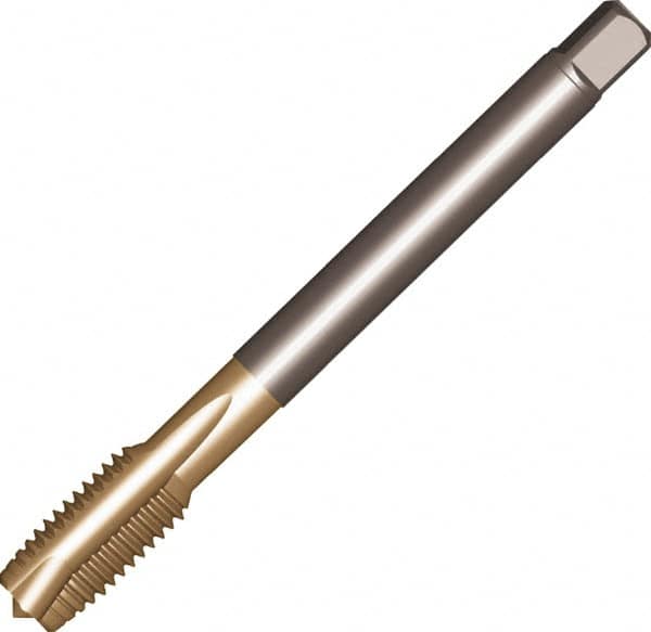 Sandvik Coromant - M25x1.50 Metric Fine 6H 4 Flute High Speed Steel Spiral Point Tap - Best Tool & Supply