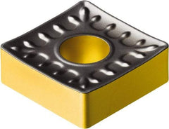 Sandvik Coromant - SNMM434 QR Grade 4335 Carbide Turning Insert - TiCN/AI2O3/TiN Finish, 90° Square, 1/2" Inscr Circle, 3/16" Thick, 1/16" Corner Radius - Best Tool & Supply