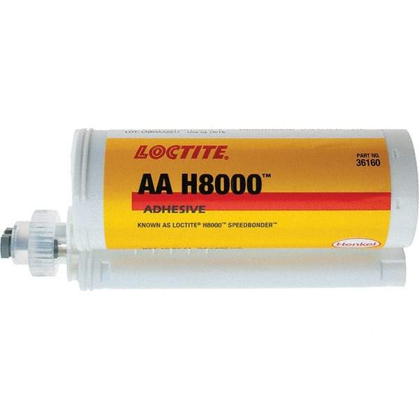 Loctite - 490 mL Cartridge Two Part Methacrylate Adhesive - 30 min Working Time - Best Tool & Supply