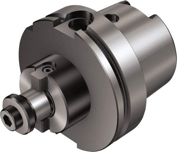 Sandvik Coromant - HSK80A Taper Face Mill Holder & Adapter - 80mm Pilot Diam, 60mm Arbor Length - Exact Industrial Supply