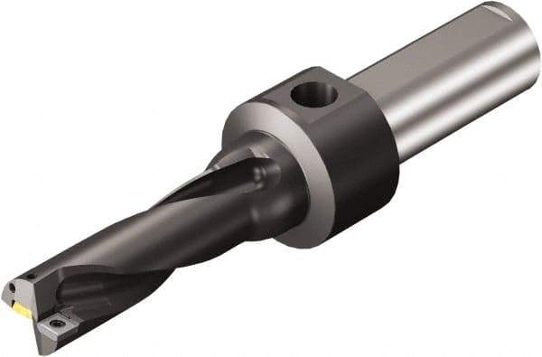 Sandvik Coromant - 119.02mm Max Drill Depth, 3xD, 39.67mm Diam, Indexable Insert Drill - 38.1mm Shank Diam, 1.5 Cylindrical Shank - Best Tool & Supply