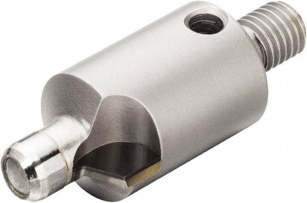 Sandvik Coromant - 1 Flute Polycrystalline Diamond Countersink - Uncoated, 37mm OAL, Right Hand Cut - Best Tool & Supply