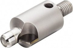 Sandvik Coromant - 1 Flute Polycrystalline Diamond Countersink - Uncoated, 40mm OAL, Right Hand Cut - Best Tool & Supply