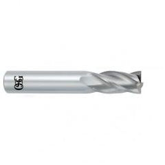 5/8 Dia. x 3-1/2 Overall Length 4-Flute .020 C/R Solid Carbide SE End Mill-Round Shank-Center Cutting-Uncoated - Best Tool & Supply