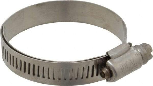 IDEAL TRIDON - SAE Size 28, 1-1/4 to 2-1/4" Diam, Stainless Steel Lined Worm Drive Clamp - Material Grade 316 - Best Tool & Supply