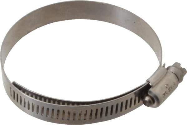 IDEAL TRIDON - SAE Size 40, 2-1/16 to 3" Diam, Stainless Steel Lined Worm Drive Clamp - Material Grade 316 - Best Tool & Supply