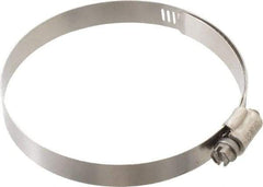 IDEAL TRIDON - SAE Size 52, 2-13/16 to 3-3/4" Diam, Stainless Steel Lined Worm Drive Clamp - Material Grade 316 - Best Tool & Supply