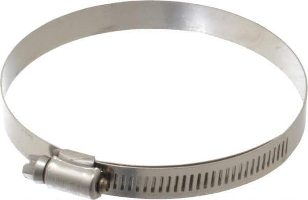 IDEAL TRIDON - SAE Size 60, 3-5/16 to 4-1/4" Diam, Stainless Steel Lined Worm Drive Clamp - Material Grade 316 - Best Tool & Supply