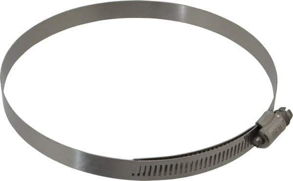 IDEAL TRIDON - SAE Size 88, 5-1/16 to 6" Diam, Stainless Steel Lined Worm Drive Clamp - Material Grade 316 - Best Tool & Supply