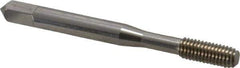 Balax - #12-28 UNF H4 Thread Limit Bottoming Thread Forming Tap - High Speed Steel, Bright Finish, 2-3/8" OAL, 15/16" Thread Length, Right Hand Thread, Series BXB - Best Tool & Supply