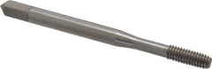 Balax - M4x0.70 Metric Coarse D7 Thread Limit Bottoming Thread Forming Tap - High Speed Steel, Bright Finish, 2-1/8" OAL, 3/4" Thread Length, Right Hand Thread, Series BXMB - Best Tool & Supply