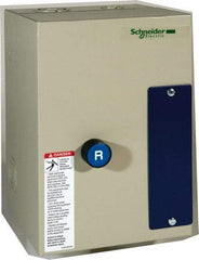 Schneider Electric - 9 Amp, 600 Coil VAC, Nonreversible Enclosed IEC Motor Starter - 1 Phase Hp: 0.3 at 120 VAC, 1 at 240 VAC, 3 Phase Hp: 2 at 208 VAC, 2 at 230 VAC, 5 at 460 VAC, 7.5 at 575 VAC - Best Tool & Supply