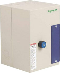 Schneider Electric - 3 Pole, 18 Amp, 240 Coil VAC, 50/60 Hz, Nonreversible Enclosed IEC Motor Starter - 1 Phase Hp: 1 at 115 Volt, 3 at 230 V Volt, 3 Phase Hp: 10 at 460 Volt, 15 at 575 Volt, 5 at 200 Volt, 5 at 230 Volt - Best Tool & Supply