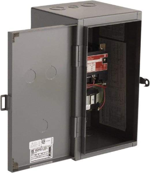 Square D - 1 NEMA Rated, 2 Pole, Mechanically Held Lighting Contactor - 60 A (Tungsten), 110 VAC at 50 Hz, 120 VAC at 60 Hz - Best Tool & Supply