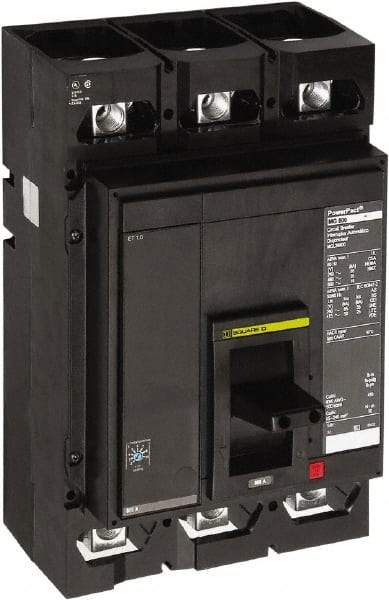 Square D - 300 Amp, 2 Pole, Panel Mount Molded Case Circuit Breaker - Electronic Trip, Multiple Breaking Capacity Ratings - Best Tool & Supply