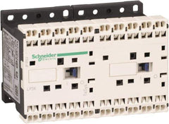 Schneider Electric - 3 Pole, 24 Coil VDC, 16 Amp at 690 VAC, 20 Amp at 440 VAC and 9 Amp at 440 VAC, Reversible IEC Contactor - BS 5424, CSA, IEC 60947, NF C 63-110, RoHS Compliant, UL Listed, VDE 0660 - Best Tool & Supply