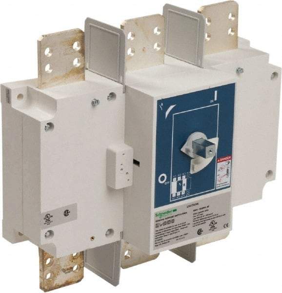 Schneider Electric - 600VAC at 50/60 Hz, 3 Pole, Nonfused Cam & Disconnect Switch - 14.57 Inch Wide x x 12.6 Inch High x x 5.51 Inch Deep - Best Tool & Supply