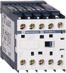 Schneider Electric - 4 Pole, 24 Coil VDC, 20 Amp at 440 VAC, IEC Contactor - BS 5424, CSA, IEC 60947, NF C 63-110, RoHS Compliant, UL Listed, VDE 0660 - Best Tool & Supply