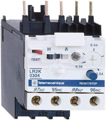 Schneider Electric - 0.36 to 0.54 Amp, 250 VDC, 690 Volt and 690 VAC, Thermal IEC Overload Relay - Trip Class 10A, For Use with LC1K, LC7K, LP1K and LP4K - Best Tool & Supply