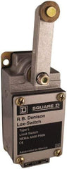 Square D - 3PDT, 2NC/NO, 600 Volt, Screw Terminal, Rotary Spring Return Actuator, General Purpose Limit Switch - 1, 2, 4, 12, 13 NEMA Rating, IP67 IPR Rating - Best Tool & Supply