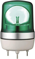 Schneider Electric - 24 VAC/VDC, 125 mAmp, Rotating Beacon LED Light - Surface Mounted, 6.77 Inch High, 106mm Diameter, 138 Flashes per min - Best Tool & Supply