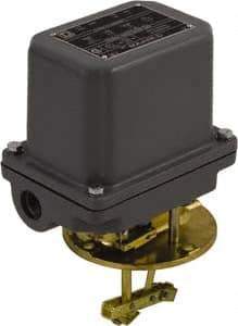 Square D - 4 NEMA Rated, DPST-DB, Float Switch Pressure and Level Switch - 575 VAC, Line-Load-Load-Line Terminal - Best Tool & Supply