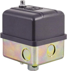 Square D - 1, 7, 9 and 3R NEMA Rated, 60 to 80 psi, Electromechanical Pressure and Level Switch - Adjustable Pressure, 575 VAC, L1-T1, L2-T2 Terminal, For Use with Square D Pumptrol - Best Tool & Supply