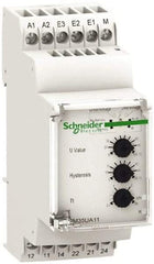 Schneider Electric - 2NO/2NC, 24-240 VAC/DC Control Relay - DIN Rail Mount - Best Tool & Supply