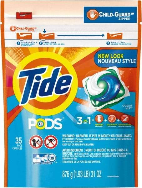 Tide - 31 oz Powder/Gel Laundry Detergent - Ocean Mist Scent - Best Tool & Supply