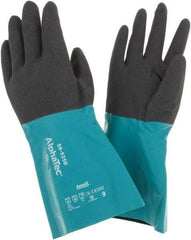 Ansell - Size 9, 14" Long, 13 mil Thick, Chemical Resistant Gloves - Best Tool & Supply