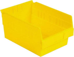 LEWISBins+ - 11-5/8" Deep, Yellow Hopper Shelf Bin - 6" High x 8-3/8" Wide x 11-5/8" Long - Best Tool & Supply