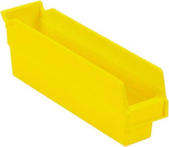 LEWISBins+ - 11-5/8" Deep, Yellow Hopper Shelf Bin - 4" High x 2-3/4" Wide x 11-5/8" Long - Best Tool & Supply