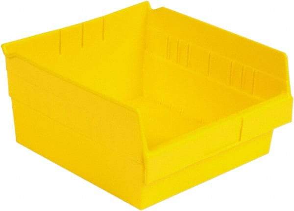 LEWISBins+ - 11-5/8" Deep, Yellow Hopper Shelf Bin - 6" High x 11-1/8" Wide x 11-5/8" Long - Best Tool & Supply