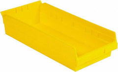 LEWISBins+ - 17-7/8" Deep, Yellow Hopper Shelf Bin - 4" High x 8-3/8" Wide x 17-7/8" Long - Best Tool & Supply