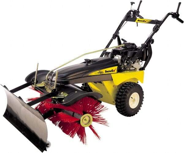 Trynex - 40" Clearing Width Self Propelled Rotary Snow Plow & Brush - 3 Forward Speeds, 1 Reverse Speed, 42-1/2" High x 39.37" Wide x 80" Deep - Best Tool & Supply