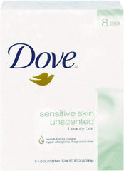 Dove - 4.5 oz Box Bar Soap - White, Unscented - Best Tool & Supply