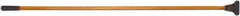 Harper Brush - 60 x 1-1/8" Wood Handle for Laitner Broom Heads - Bolt-On Connection, Tan - Best Tool & Supply