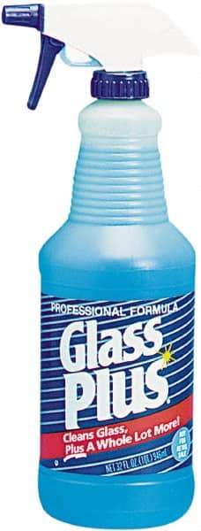 Glass Plus - 32 oz Spray Bottle Floral Glass Cleaner - Use on Glass - Best Tool & Supply