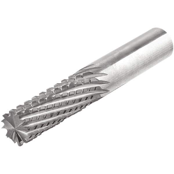 Iscar - 1/2" Diam, 1" LOC, End Mill End, Solid Carbide Diamond Pattern Router Bit - Right Hand Cut, 3" OAL, 1/2" Shank Diam, Use on Composite - Best Tool & Supply